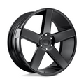 DUB 1PC S216 BALLER 22x9.5 Inch Gloss Black Aluminum Wheel with 6x135 Bolt Pattern and 87.10 Center Bore