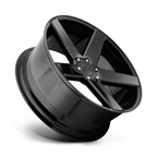 DUB 1PC S216 BALLER 22x9.5 Inch Gloss Black Aluminum Wheel with 6x135 Bolt Pattern and 87.10 Center Bore