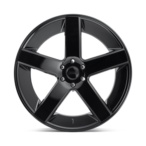 DUB 1PC S216 BALLER 22x9.5 Inch Gloss Black Aluminum Wheel with 6x135 Bolt Pattern and 87.10 Center Bore