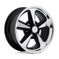 US Mag 1PC U109 BANDIT 18x9 Matte Black Machined Wheel with 5x120.65 Bolt Pattern and +8 Offset