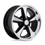 US Mag 1PC U109 BANDIT 17x8 Matte Black Machined Wheel with 5x120.65 Bolt Pattern