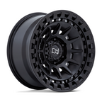 Black Rhino Hard Alloys BARRAGE 17x8.5 Matte Black Wheel with -10 Offset and 6x139.7 Bolt Pattern