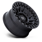 Black Rhino Hard Alloys BARRAGE 17x8.5 Matte Black Wheel with -10 Offset and 6x139.7 Bolt Pattern