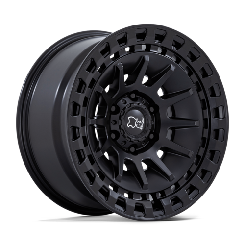 Black Rhino Hard Alloys BARRAGE 18x9 Matte Black Wheel with 5x127 Bolt Pattern and 71.50mm Center Bore