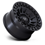 Black Rhino Hard Alloys BARRAGE 18x9 Matte Black Wheel with 5x127 Bolt Pattern and 71.50mm Center Bore