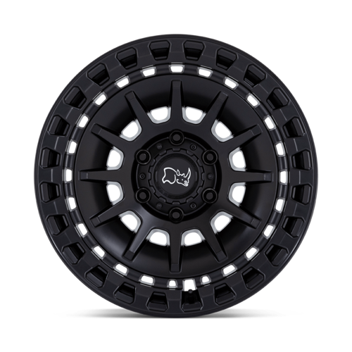 Black Rhino Hard Alloys BARRAGE 18x9 Matte Black Wheel with 6x139.7 Bolt Pattern