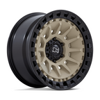 Black Rhino Hard Alloys BARRAGE 18x9 5x127 +0 Offset Desert Sand on Matte Black Wheel
