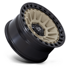 Black Rhino Hard Alloys BARRAGE 18x9 Desert Sand with Matte Black Lip - 6x139.7 Bolt Pattern, +0 Offset