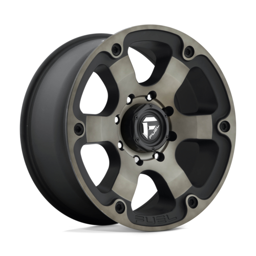 Fuel 1PC D564 BEAST 20x9 Matte Black Double Dark Tint Wheel with 8x180 Bolt Pattern and 124.2mm Center Bore