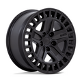 Black Rhino Hard Alloys Alston 18x8.5 Matte Black Wheel with 5x114.3 Bolt Pattern and +25 Offset