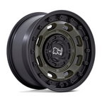 Black Rhino Hard Alloys Atlas 17x8.5 Olive Drab Green with Black Lip Wheel