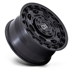 Black Rhino Hard Alloys Atlas 17x8 Matte Black Wheel with 6x130 Bolt Pattern and +38 Offset