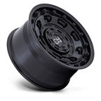 Black Rhino Hard Alloys Atlas 18x9 Matte Black Wheel with 5x127/5x139.7 Bolt Pattern and 78.10mm Center Bore