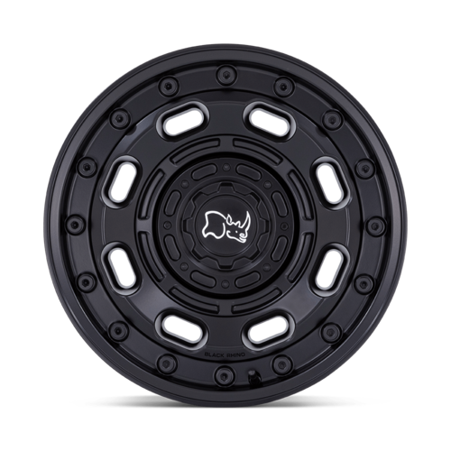 Black Rhino Hard Alloys Atlas 17x8 Matte Black Wheel with 5x114.3/120 Bolt Pattern and +38 Offset