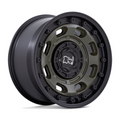 Black Rhino Hard Alloys Atlas 16x8 Olive Drab Green with Black Lip Wheel - 6x139.7 Bolt Pattern, -10 Offset