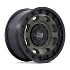 Black Rhino Hard Alloys Atlas 20x10 Olive Drab Green with Black Lip Wheel
