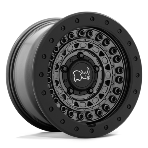 Black Rhino Hard Alloys Barricade 18x9 Gun Black with Black Rock Guard -6x139.7 Bolt Pattern, -18 Offset