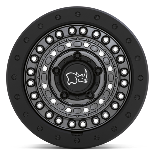 Black Rhino Hard Alloys Barricade 20x9 Gun Black with Black Rock Guard -18 Offset
