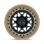 Black Rhino Hard Alloys Alpha 17x9 Matte Black with Sand Lip Wheels - 5x127 Bolt Pattern +0 Offset
