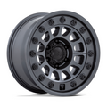 Black Rhino Hard Alloys BR012 OUTBACK 18x8.5 Matte Gunmetal Wheel with 6x135 Bolt Pattern and 87.10mm Center Bore