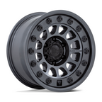 Black Rhino Hard Alloys BR012 OUTBACK 17x8.5 Matte Gunmetal Wheel with -10 Offset and 6x139.7 Bolt Pattern
