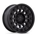 Black Rhino Hard Alloys BR012 OUTBACK 18x8 Matte Black Wheel with 6x130 Bolt Pattern and +32 Offset