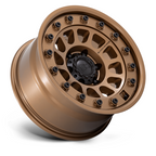 Black Rhino Hard Alloys BR012 OUTBACK 18x8 Matte Bronze Wheel with 6x130 Bolt Pattern and +32 Offset