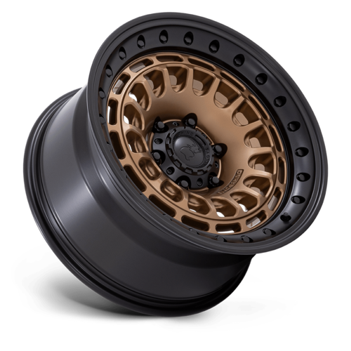 Black Rhino Hard Alloys Sahara 17x9 Matte Bronze with Gloss Black Lip - 5x127 Bolt Pattern +0 Offset