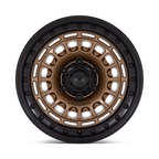 Black Rhino Hard Alloys Sahara 17x9 Matte Bronze with Gloss Black Lip - 5x127 Bolt Pattern +0 Offset