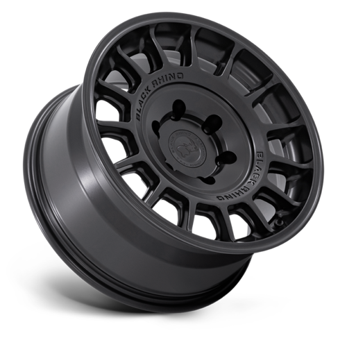 Black Rhino Hard Alloys BR015 VOLL 17x8 Matte Black Wheel with 5x120 Bolt Pattern, +38 Offset, 72.56 Center Bore