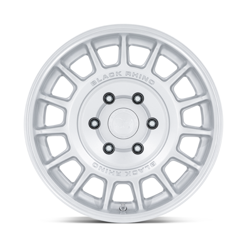 Black Rhino Hard Alloys BR015 VOLL 17x8.5 Hyper Silver Wheel with 6x139.7 Bolt Pattern and 106.10mm Center Bore