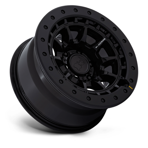 Black Rhino Hard Alloys BR016 Tusk 17x8.5 Inch Gloss Black Off-Road Wheel