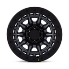 Black Rhino Hard Alloys Tusk 17x8.5 Matte Gunmetal Wheel with 6x139.7 Bolt Pattern and 0 Offset