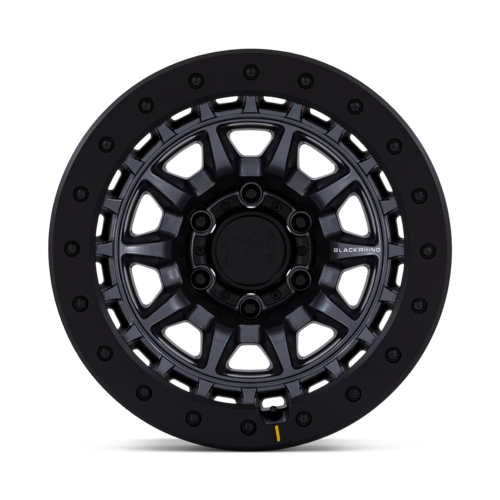 Black Rhino Hard Alloys TUSK 17x8.5 Matte Gunmetal Wheel with -10 Offset and 6x139.7 Bolt Pattern