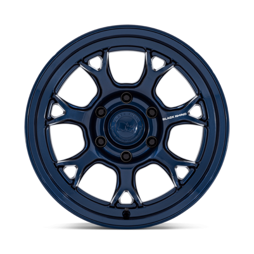 Black Rhino Hard Alloys ETOSHA 17x8.5 Inch Gloss Midnight Blue Wheel with -10 Offset and 6x139.7 Bolt Pattern