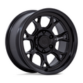 Black Rhino Hard Alloys ETOSHA 17x8.5 Matte Black Wheel with 6x120 Bolt Pattern and +20 Offset