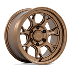Black Rhino Hard Alloys ETOSHA 17x8.5 Matte Bronze Wheel with 6x139.7 Bolt Pattern and +12 Offset