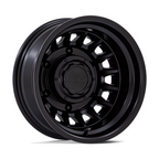 Black Rhino Hard Alloys BR019 Aliso Dually 16x6 Matte Black Wheel with 6x205 Bolt Pattern and -130 Offset