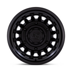 Black Rhino Hard Alloys BR019 Aliso Dually 16x6 Matte Black Wheel with 6x205 Bolt Pattern and -130 Offset