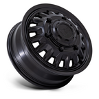 Black Rhino Hard Alloys BR019 Aliso Dually 16x6 Matte Black Wheel with 6x205 Bolt Pattern and 110mm Offset