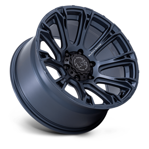 Black Rhino Hard Alloys Diamondback 17x9 Metallic Blue Off-Road Wheel with -12 Offset