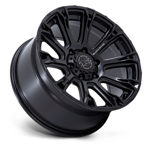 Black Rhino Hard Alloys Diamondback 20x9 Matte Black Wheel with 6x114.3 Bolt Pattern and +12 Offset