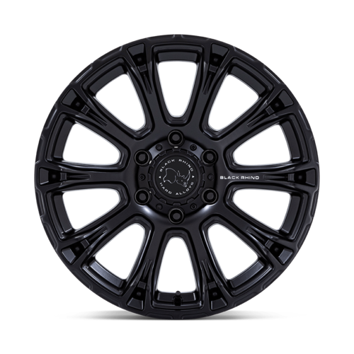 Black Rhino Hard Alloys Diamondback 20x9 Matte Black Wheel with 6x114.3 Bolt Pattern and +12 Offset