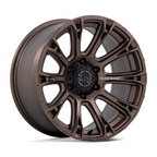 Black Rhino Hard Alloys Diamondback 17x9 Burnt Bronze Wheel with 6x139.7 Bolt Pattern and +12 Offset