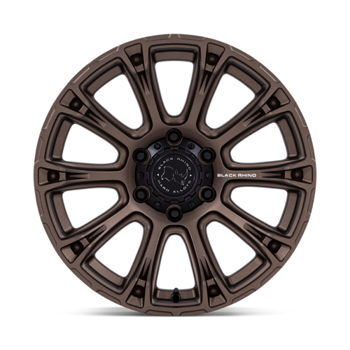 Black Rhino Hard Alloys DiamondBack 20x9 Burnt Bronze Wheel with 6x135 Bolt Pattern and +12 Offset