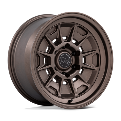 Black Rhino Hard Alloys BR021 Mondo 18x9 Burnt Bronze Wheel with 6x139.7 Bolt Pattern and +12 Offset