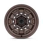 Black Rhino Hard Alloys BR021 MONDO 17x9 Burnt Bronze Wheel with 6x139.7 Bolt Pattern and -38 Offset