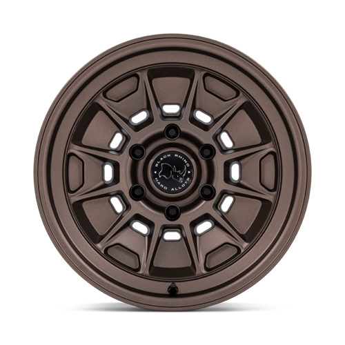 Black Rhino Hard Alloys BR021 MONDO 17x9 Burnt Bronze Wheel with 6x139.7 Bolt Pattern and -38 Offset