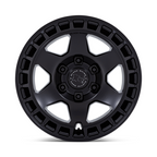 Black Rhino Hard Alloys BR022 BAHARI 18x8 Matte Black Wheel with 6x139.7 Bolt Pattern and +45 Offset