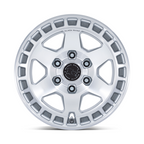 Black Rhino Hard Alloys BR022 BAHARI 17x8.5 Wheel with Gloss Silver Machined Face Finish